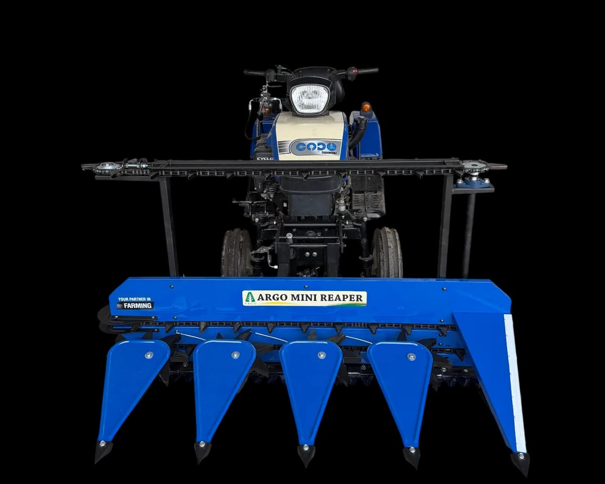 ARGO self-propelled tiller reaper ready for dispatch